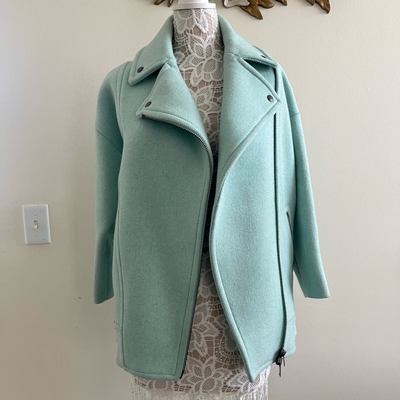 Banana republic wool coat jacket size XXS runs bigger like XS-S,org $259 - Picture 1 of 12